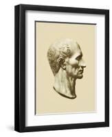 Julius Caesar, Roman General and Statesman-Science Source-Framed Giclee Print