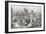 Julius Caesar's First Invasion of Britain in 55 BC-null-Framed Giclee Print