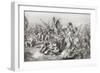 Julius Caesar's First Invasion of Britain in 55 BC-null-Framed Giclee Print