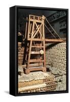 Julius Caesar's Siege Tower Against Bituriges at Avaricum-null-Framed Stretched Canvas