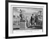 Julius Caesar Weeps-null-Framed Art Print