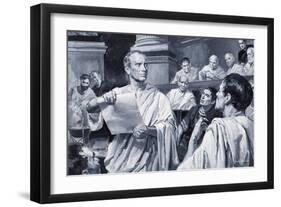 Julius Caesar-Paul Rainer-Framed Premium Giclee Print