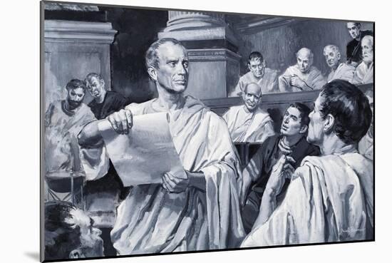 Julius Caesar-Paul Rainer-Mounted Giclee Print