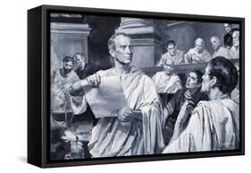 Julius Caesar-Paul Rainer-Framed Stretched Canvas