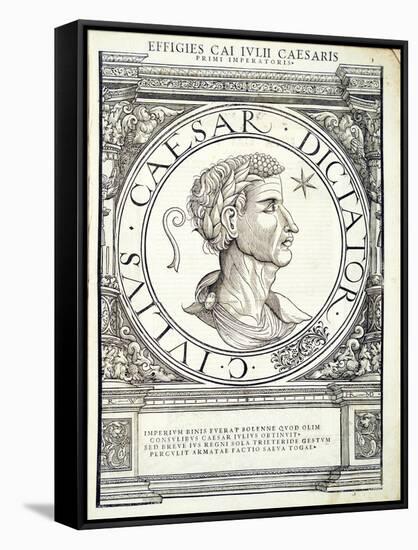 Julius Caesar-Hans Rudolf Manuel Deutsch-Framed Stretched Canvas