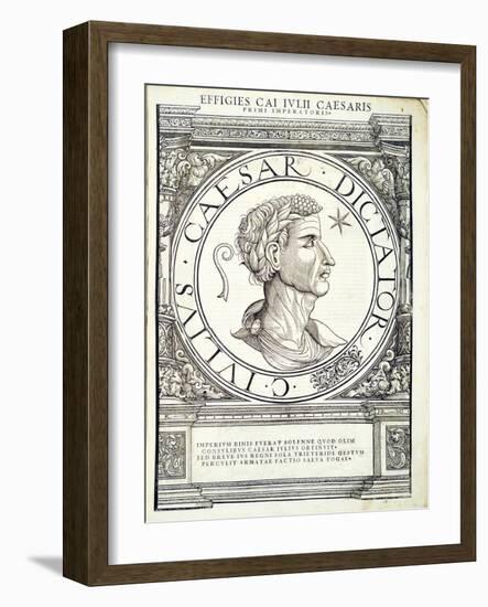 Julius Caesar-Hans Rudolf Manuel Deutsch-Framed Giclee Print