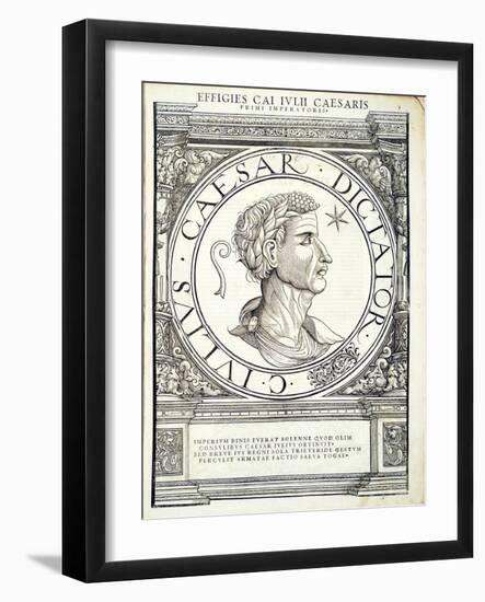 Julius Caesar-Hans Rudolf Manuel Deutsch-Framed Giclee Print