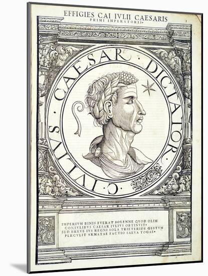 Julius Caesar-Hans Rudolf Manuel Deutsch-Mounted Giclee Print