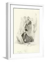 Julius Caesar-Joseph Kenny Meadows-Framed Giclee Print