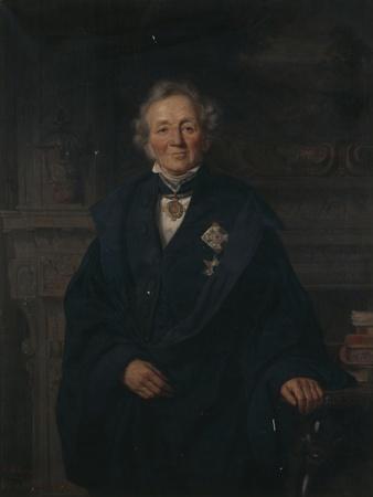 Portrait of German Historian Leopold Von Ranke, by Adolf Jebens (1819-1888), 1876