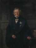 Portrait of German Historian Leopold Von Ranke, by Adolf Jebens (1819-1888), 1876-Julius Friedrich Anton Schrader-Mounted Giclee Print