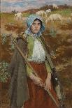 The Vegetable Girl, 1881-Julius Gari Melchers-Framed Giclee Print