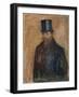 Julius Meier-Graefe, C.1894 (Oil on Canvas)-Edvard Munch-Framed Giclee Print