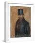 Julius Meier-Graefe, C.1894 (Oil on Canvas)-Edvard Munch-Framed Giclee Print