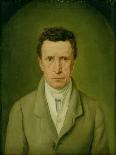 Portrait of Otto Sigismund Runge-Julius Oldach-Framed Stretched Canvas