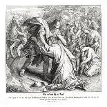 Rahab rescues two Israelite men, Joshua-Julius Schnorr von Carolsfeld-Giclee Print
