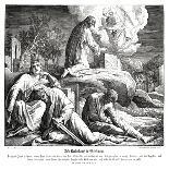 Rahab rescues two Israelite men, Joshua-Julius Schnorr von Carolsfeld-Giclee Print
