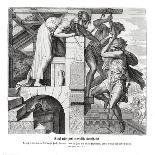 Parable of the good Samaritan, Gospel of Luke-Julius Schnorr von Carolsfeld-Framed Giclee Print