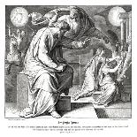 Parable of the good Samaritan, Gospel of Luke-Julius Schnorr von Carolsfeld-Giclee Print