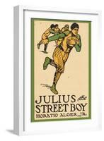 Julius the Street Boy-null-Framed Art Print