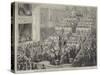 Jullien's Concert Orchestra and Four Military Bands, at Covent Garden Theatre-null-Stretched Canvas