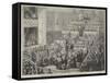 Jullien's Concert Orchestra and Four Military Bands, at Covent Garden Theatre-null-Framed Stretched Canvas