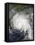 July 10, 2005 at 16:15 UTC, Hurricane Dennis off United States Gulf Coast-Stocktrek Images-Framed Stretched Canvas