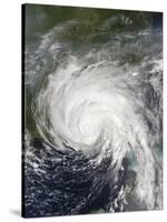 July 10, 2005 at 16:15 UTC, Hurricane Dennis off United States Gulf Coast-Stocktrek Images-Stretched Canvas