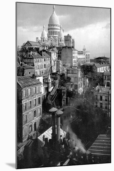 July 10, the Sacred Heart Is Almost Finished 1904-Brothers Seeberger-Mounted Photographic Print