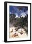 July 1973: Beach Goers in Bermuda-Alfred Eisenstaedt-Framed Photographic Print