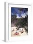 July 1973: Beach Goers in Bermuda-Alfred Eisenstaedt-Framed Photographic Print