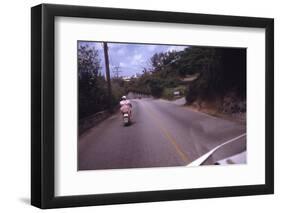 July 1973: Bermuda Street-Alfred Eisenstaedt-Framed Photographic Print