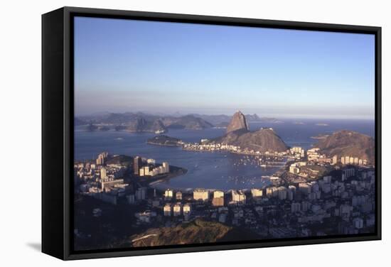 July 1973: Christ the Redeemer Statue, Rio De Janeiro, Brazil-Alfred Eisenstaedt-Framed Stretched Canvas