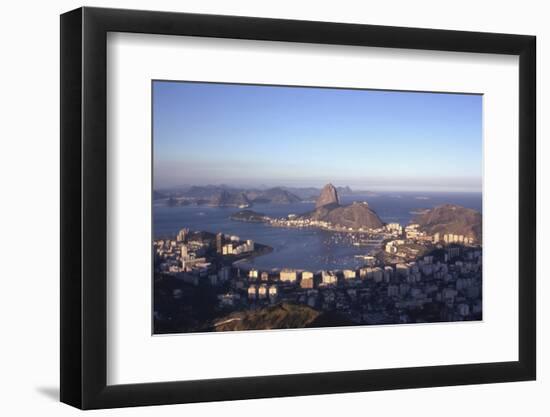 July 1973: Christ the Redeemer Statue, Rio De Janeiro, Brazil-Alfred Eisenstaedt-Framed Photographic Print