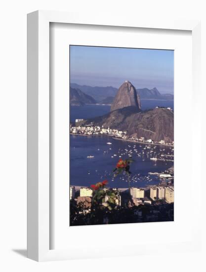 July 1973: Christ the Redeemer Statue, Rio De Janeiro, Brazil-Alfred Eisenstaedt-Framed Photographic Print
