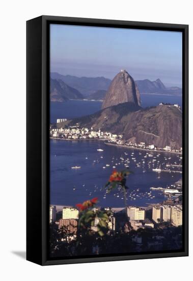 July 1973: Christ the Redeemer Statue, Rio De Janeiro, Brazil-Alfred Eisenstaedt-Framed Stretched Canvas