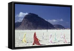 July 1973: Ipanema Beach, Rio De Janeiro-Alfred Eisenstaedt-Framed Stretched Canvas