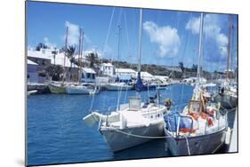 July 1973: Sailing in Bermuda-Alfred Eisenstaedt-Mounted Photographic Print