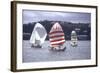 July 1973: Sailing in Bermuda-Alfred Eisenstaedt-Framed Photographic Print