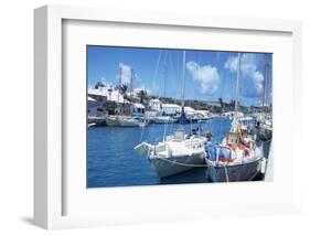 July 1973: Sailing in Bermuda-Alfred Eisenstaedt-Framed Photographic Print