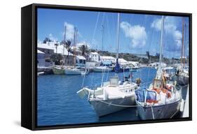 July 1973: Sailing in Bermuda-Alfred Eisenstaedt-Framed Stretched Canvas