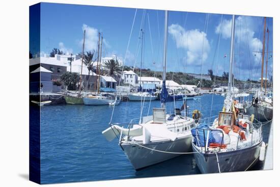 July 1973: Sailing in Bermuda-Alfred Eisenstaedt-Stretched Canvas