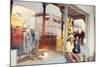 July 1973: Shopping Bermuda-Alfred Eisenstaedt-Mounted Photographic Print