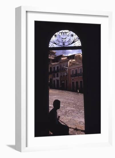 July 1973: Town of Ouro Preto, Brazil-Alfred Eisenstaedt-Framed Photographic Print