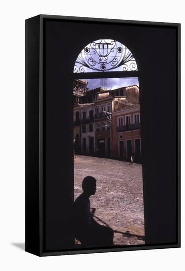 July 1973: Town of Ouro Preto, Brazil-Alfred Eisenstaedt-Framed Stretched Canvas