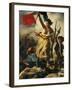 July 28th 1830, Liberty Guiding the People, Detail-Eugene Delacroix-Framed Giclee Print