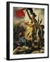 July 28th 1830, Liberty Guiding the People, Detail-Eugene Delacroix-Framed Giclee Print