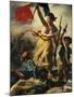 July 28th 1830, Liberty Guiding the People, Detail-Eugene Delacroix-Mounted Giclee Print