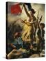 July 28th 1830, Liberty Guiding the People, Detail-Eugene Delacroix-Stretched Canvas