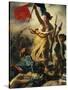 July 28th 1830, Liberty Guiding the People, Detail-Eugene Delacroix-Stretched Canvas